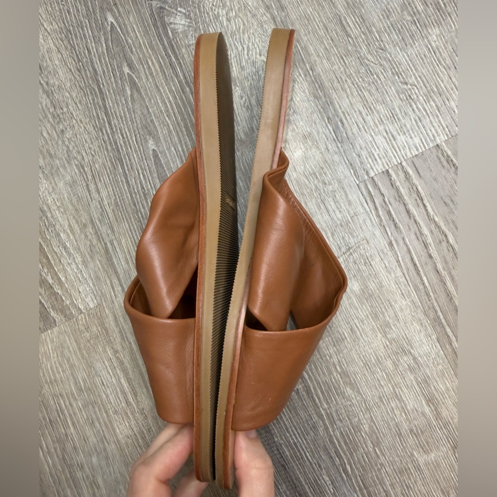 Everlane The Day Crossover Sandal Sienna Brown Size 10 - Picture 8 of 10